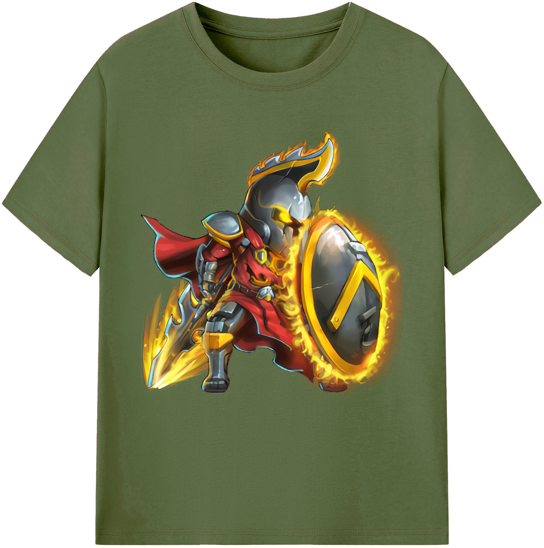 リーグ・オブ・レジェンド League of Legends LOL 綿100％半袖Tシャツ（フロントプリント）